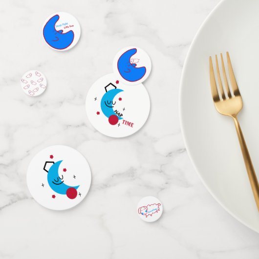 Halve maan tafel Confetti (Groep)