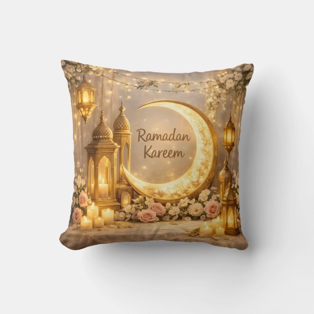 Halve Maan van Licht en Vrede -  Kussen (Voorkant)