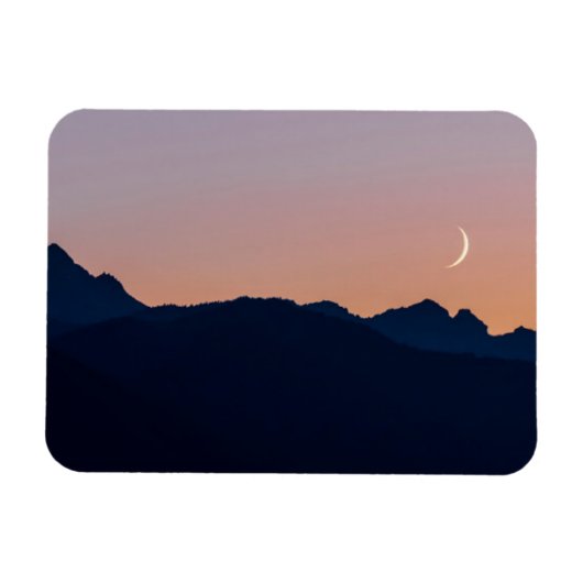 Halve Maan & Venus | Seabeck, Washington Magneet (Horizontaal)