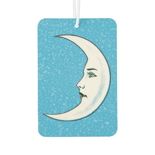 halve maan witte vlek witte sterren luchtverfrisser (Achterkant)