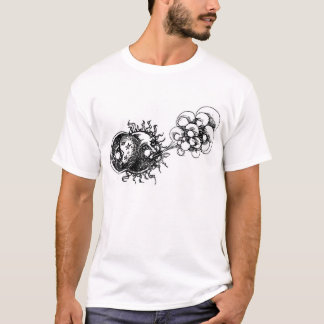 halve maan, zon en wind t-shirt