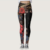 Halve Maan Zwart Leggings (Voorkant)