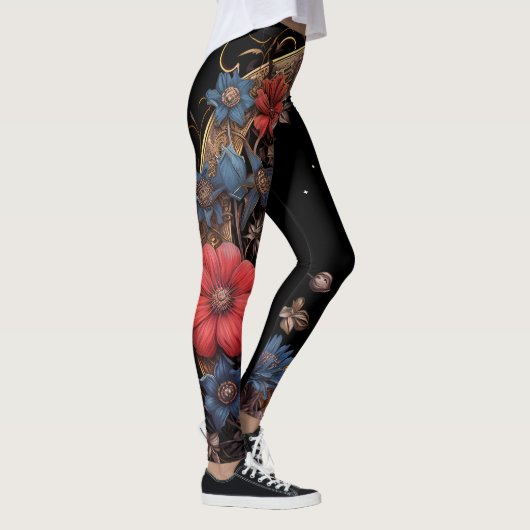 Halve Maan Zwart Leggings (Rechts)