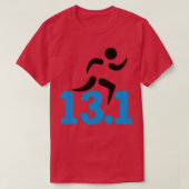 Halve marathon 131 mijl t-shirt (Design voorkant)