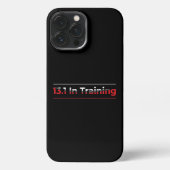 Halve marathon 13.1 in training - Runner iPhone Hoesje (Achterkant)