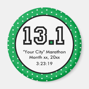 Halve Marathon 13.1 Magneet