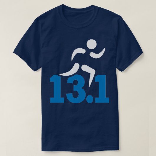 Halve marathon 1 t-shirt (Design voorkant)