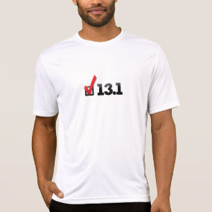Halve marathon?  Controle. T-shirt