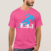 Halve marathon lopen 13 1 loper t-shirt (Voorkant)