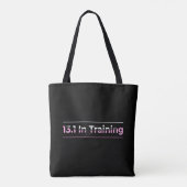 Halve Marathon Runner - 13.1 in training Tote Bag (Achterkant)