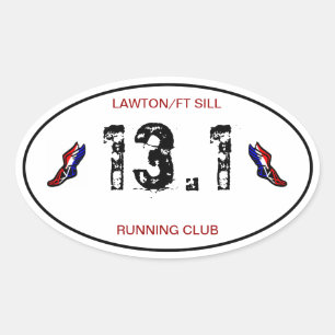 Halve Marathon Sticker