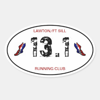 Halve Marathon Sticker