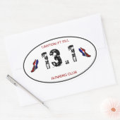 Halve Marathon Sticker (Envelop)