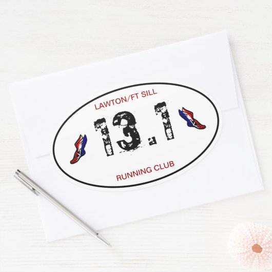 Halve Marathon Sticker (Envelop)