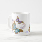 Halve Mok Butterfly Dreams (Voorkant links)