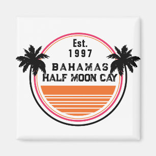 Halve Moon Cay Bahamas Familie Vacature Magneet