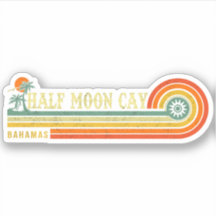 Halve Moon Cay Bahamas Retro  Vacatie 60 s