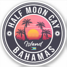 Halve Moon Cay Bahamas Retro  Vacatie 60 s