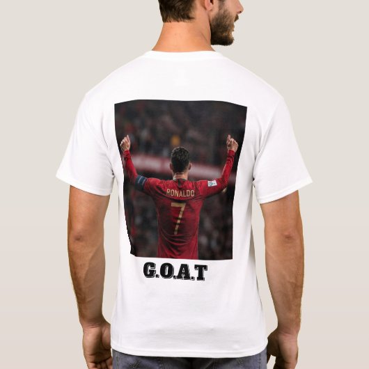 Halve mouw Ronaldo voetbal tshirt (Achterkant)