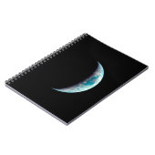 halve planeet aarde wetenschap ruimte universum ge notitieboek (Linkerzijde)