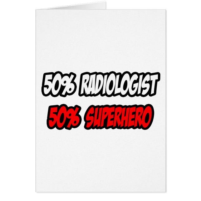 Halve radioloog... Halve superheld (Voorkant)