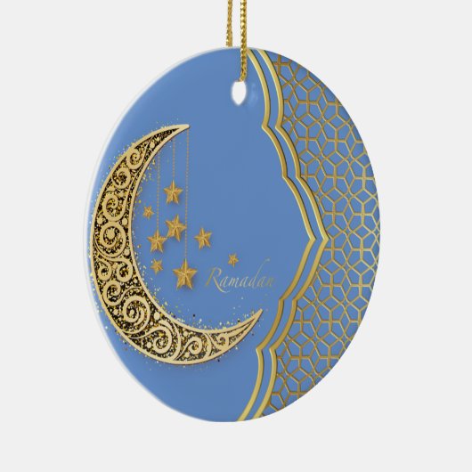Halve ramadan keramisch ornament (Rechts)