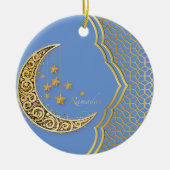 Halve ramadan keramisch ornament (Voorkant)