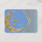 Halve ramadan visitekaartje (Voorkant)
