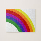 Halve regenboog legpuzzel (Horizontaal)
