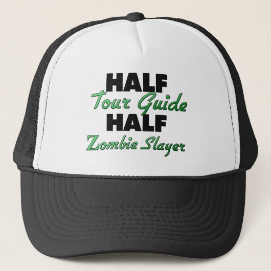 Halve rondleiding Halve Zombie-laag Trucker Pet (Voorkant)