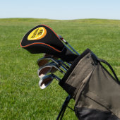 Halve Sinaasappel Golfheadcover (Insitu)
