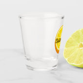 Halve Sinaasappel Shot Glas (Links)
