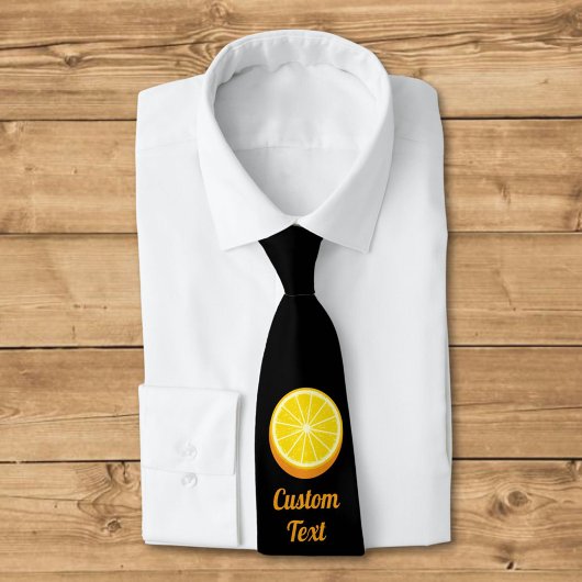 Halve Sinaasappel Stropdas