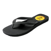 Halve Sinaasappel Teenslippers (Schuin)