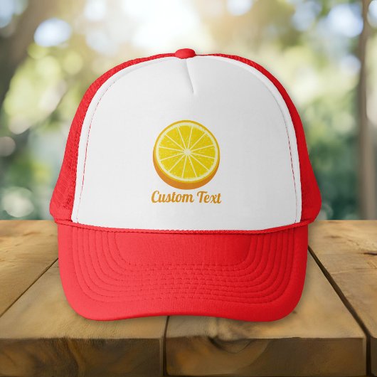 Halve Sinaasappel Trucker Pet