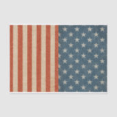 Halve sterren, halve strepen weefsel papier (Voorkant)