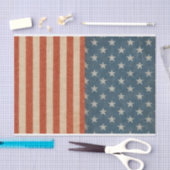 Halve sterren, halve strepen weefsel papier (Craft)