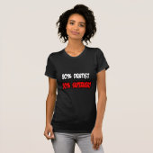 Halve tandarts... Halve superheld T-shirt (Voorkant volledig)