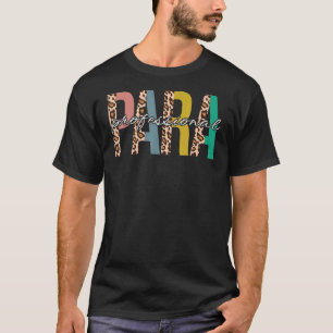 Halve tekst voor docent aan het vakgebied t-shirt