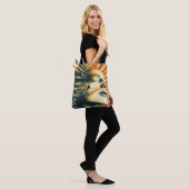 Halve toon tote bag (Op model)