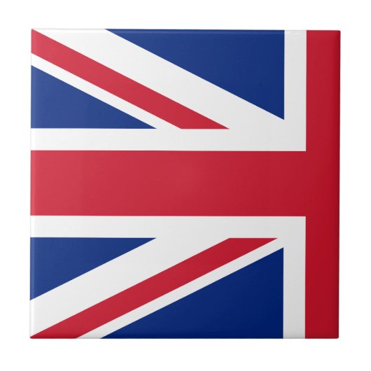 Halve Union Jack Tegeltje (Voorkant)