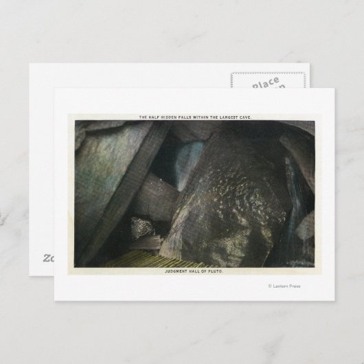 Halve verborgen Herfsten Uitzicht van het oordeel  Briefkaart (Voorkant / Achterkant)