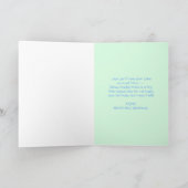 Halve verjaardagstaart — Halve Kaart (Binnen)