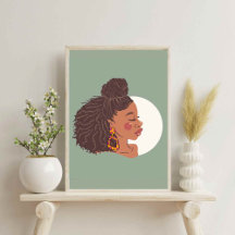 Halve vrouw half maan