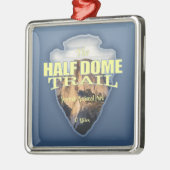 Halve zeemijl (pijlpunt) metalen ornament (Links)