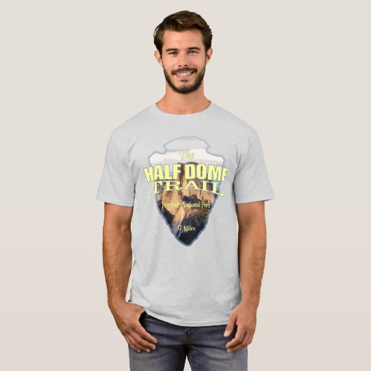 Halve zeemijl (pijlpunt) t-shirt (Voorkant volledig)