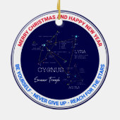 Halve zeemijlen keramisch ornament (Achterkant)