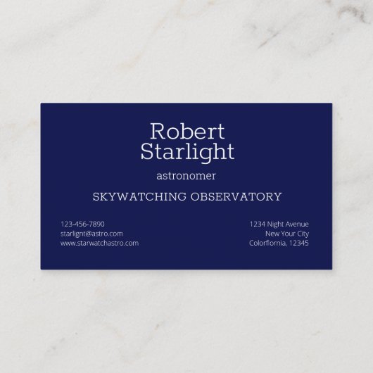 Halve zeemijlen visitekaartje (Achterkant)