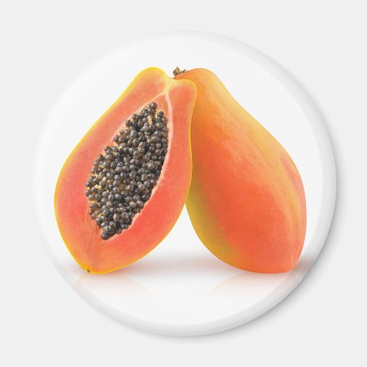 Halved papaya magneet (Voorkant)