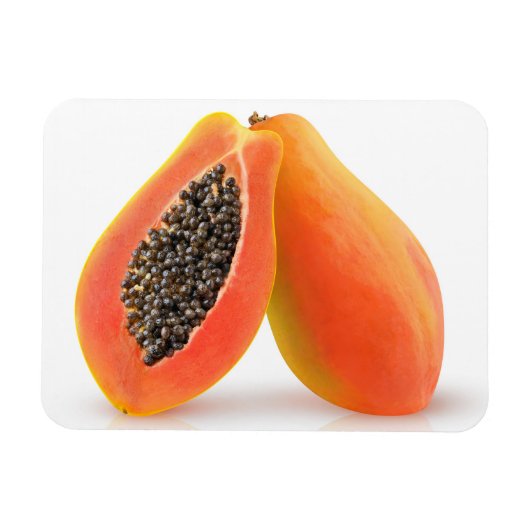 Halved papaya magneet (Horizontaal)